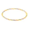 Bracelet Jonc Anaisaae Torsade Or Tricolore