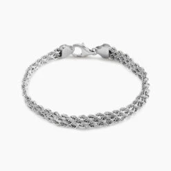 Bracelet Rahime Or Blanc