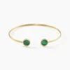 Bracelet Jonc Heida Or Jaune Malachite -Fanny Boutique B3BFJAV025 master