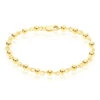 Bracelet Diona Maille Boule Or Jaune -Fanny Boutique B3BFJW001R master