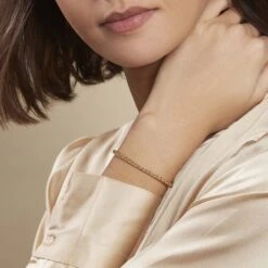 Bracelet Jayna Maille Palmier Or Jaune 7 Bracelet Jayna Maille Palmier Or Jaune -Fanny Boutique B3BFJW005E model0