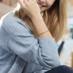 Bracelet Jonc Cleanne Fil Rond Or Jaune -Fanny Boutique B3BFJW00AN model0