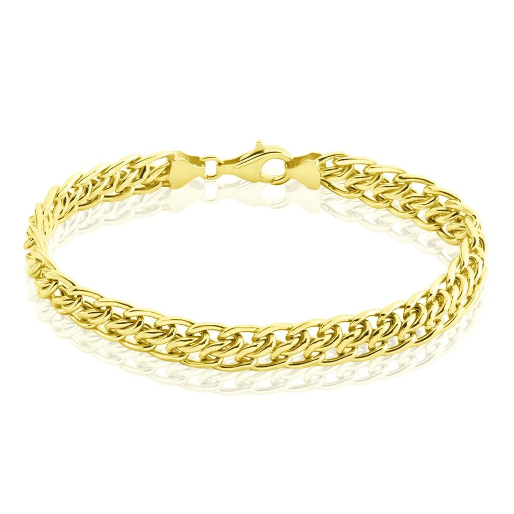 Bracelet Joline Maille Russe Or Jaune 3 Bracelet Joline Maille Russe Or Jaune