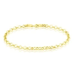 Bracelet Jodie Maille Jaseron Or Jaune