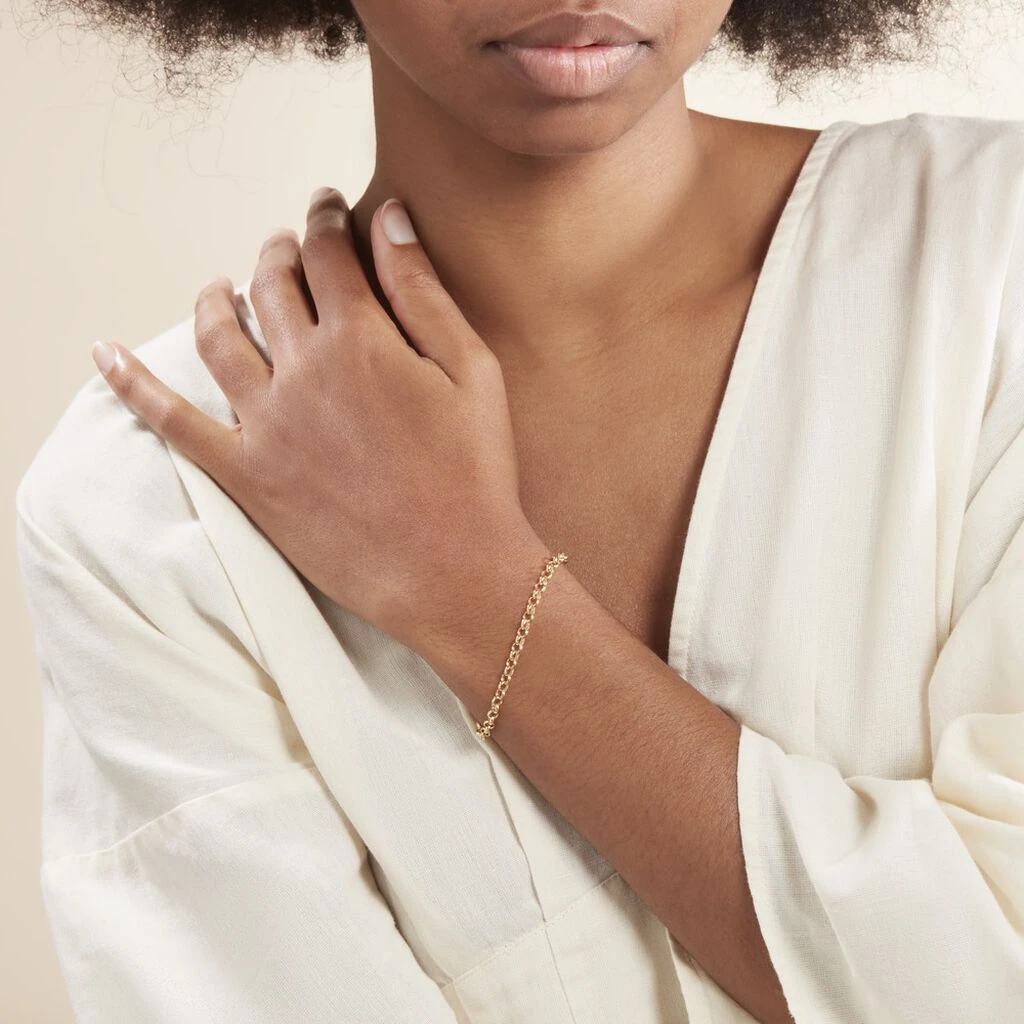 Bracelet Elviaae Or Jaune 5 Bracelet Elviaae Or Jaune – Image 3