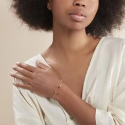 Bracelet Jonc Eryne Or Jaune -Fanny Boutique B3BFJW0948 model0