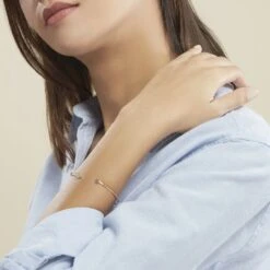 Bracelet Jonc Ileana Or Jaune -Fanny Boutique B3BFJW0949 model0