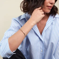 Bracelet Jonc Cynthia Fil Flexible Or Jaune -Fanny Boutique B3BFJW0978 model0