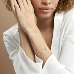 Bracelet Jonc Heida Or Jaune Nacre -Fanny Boutique B3BFJX2021 model0