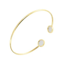 Bracelet Jonc Heida Or Jaune Nacre -Fanny Boutique B3BFJX2021 view1