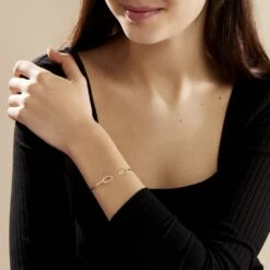 Bracelet Jonc Seth Or Jaune Oxyde De Zirconium 10 Bracelet Jonc Seth Or Jaune Oxyde De Zirconium -Fanny Boutique B3BFJZW098 model0