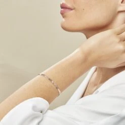 Bracelet Anaisaae Tresse Or Rose -Fanny Boutique B3BFRW0339 model0