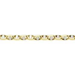 Bracelet Carlo Maille Marine Ronde Or Bicolore -Fanny Boutique B3BH2W00206 view1