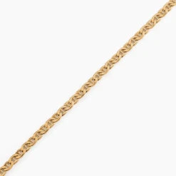 Bracelet Capucin Maille Marine Plate Or Jaune -Fanny Boutique B3BHJW0121 view1