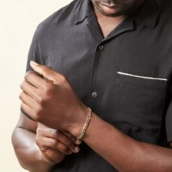 Bracelet Marinetteae Or Jaune -Fanny Boutique B3BHJW0473 model2