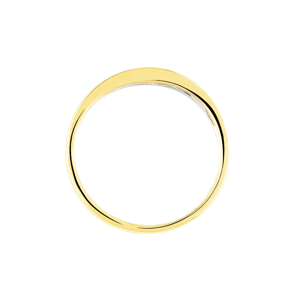Bague Lola Or Bicolore Diamant 5 Bague Lola Or Bicolore Diamant – Image 3