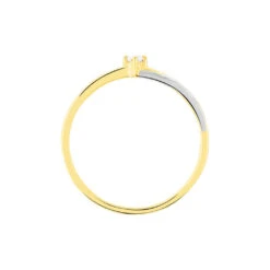 Bague Selene Or Bicolore Diamant -Fanny Boutique B3DF2DW551 view2