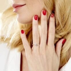 Bague Victoria Or Blanc Diamant 11 Bague Victoria Or Blanc Diamant -Fanny Boutique B3DFBDW3ZH model1