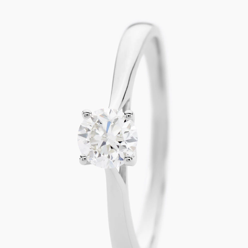 Bague Victoria Or Blanc Diamant 4 Bague Victoria Or Blanc Diamant – Image 2