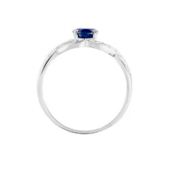 Bague Jess Or Blanc Saphir Et Diamant -Fanny Boutique B3DFBSB432 view2