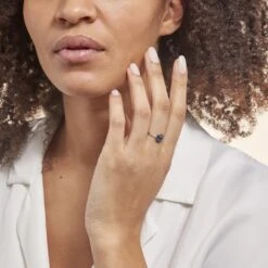 Bague Leona Or Blanc Saphir Diamant -Fanny Boutique B3DFBSB601 model0