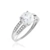Bague Solitaire Anthyme Or Blanc Oxyde De Zirconium 1 Bague Solitaire Anthyme Or Blanc Oxyde De Zirconium -Fanny Boutique B3DFBZW02E master