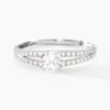 Bague Fina Or Blanc Oxyde De Zirconium -Fanny Boutique B3DFBZW521 master