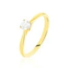 Bague Solitaire Victoria Or Jaune Diamant