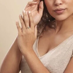 Bague Vladimir Or Jaune Emeraude Diamant -Fanny Boutique B3DFJEV223 model0