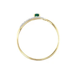 Bague Or Jaune Karmele Emeraude 10 Bague Or Jaune Karmele Emeraude -Fanny Boutique B3DFJEV463 view2