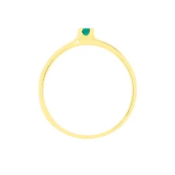 Bague Veroucha Or Jaune Agate -Fanny Boutique B3DFJFV001 view2