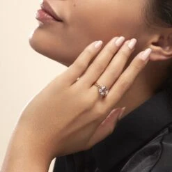 Bague Solitaire Armaelle Or Jaune Amethyste -Fanny Boutique B3DFJYI580 model1