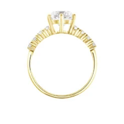 Solitaire Or Jaune Rachile Oxyde 9 Solitaire Or Jaune Rachile Oxyde -Fanny Boutique B3DFJZW0QO view2