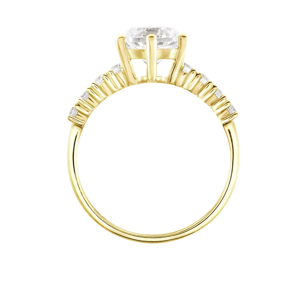 Solitaire Or Jaune Rachile Oxyde 5 Solitaire Or Jaune Rachile Oxyde – Image 3