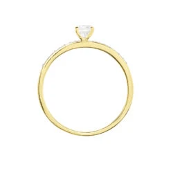 Bague Or Jaune Judita Oxyde De Zirconium -Fanny Boutique B3DFJZW0RM view2