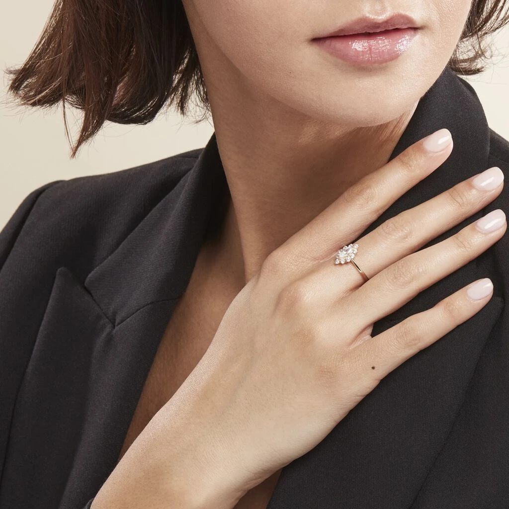 Bague Or Jaune Vladimira Oxyde De Zirconium 8 Bague Or Jaune Vladimira Oxyde De Zirconium – Image 6