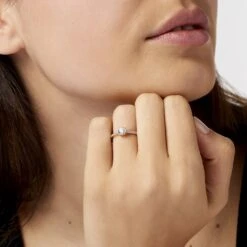 Bague Manon Or Jaune Oxyde De Zirconium -Fanny Boutique B3DFJZW160 model1