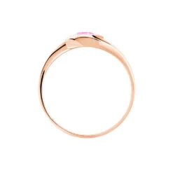 Bague Tiphaine Or Rose Tourmaline -Fanny Boutique B3DFRAD116 view2