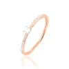 Bague Solitaire Laetitia Or Rose Diamant -Fanny Boutique B3DFRDW1DQ master