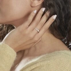 Bague Solitaire Livia Or Rose Diamant 11 Bague Solitaire Livia Or Rose Diamant -Fanny Boutique B3DFRDW1EK model1