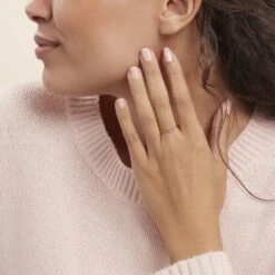 Bague Maye Or Rose Diamant -Fanny Boutique B3DFRDW31S model0