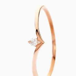 Bague Maye Or Rose Diamant -Fanny Boutique B3DFRDW31S view1