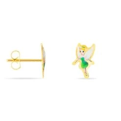 Boucles D'oreilles Puces Feerie Or Jaune -Fanny Boutique B3OEJW0541 view1