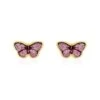 Boucles D'oreilles Puces Sulivia Papillon Or Jaune 1 Boucles D'oreilles Puces Sulivia Papillon Or Jaune -Fanny Boutique B3OEJWS474 master