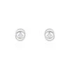 Boucles D'oreilles Puces Nid Amour Or Blanc Diamant -Fanny Boutique B3OFBDW038 master