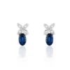 Boucles D'oreilles Puces Andrey Or Blanc Saphir Et Diamant -Fanny Boutique B3OFBSB374 master