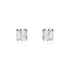 Boucles D'oreilles Puces Or Blanc Doreen Oxydes De Zirconium -Fanny Boutique B3OFBZW621 master
