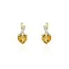 Boucles D'oreilles Puces Or Jaune Clothilde