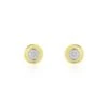 Boucles D'oreilles Puces Or Jaune Laurissa Diamants -Fanny Boutique B3OFJDW668 master