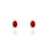 Boucles D'oreilles Puces Vladimir Or Jaune Diamant Et Rubis -Fanny Boutique B3OFJRR091 master